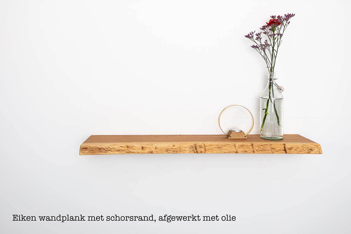 Zwevende wandplanken maat | Houthandel Steen Amsterdam